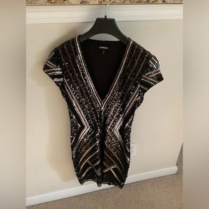 Like NEW Small Express Sequin Dress